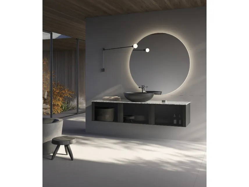 Mobile da Bagno sospeso CONVE V01 di Compab