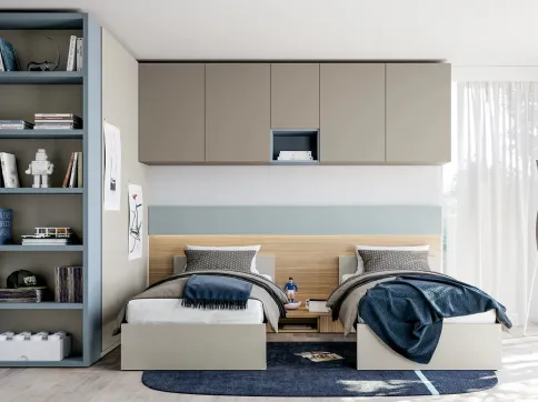 Cameretta Layout 06B di Doimo Cityline