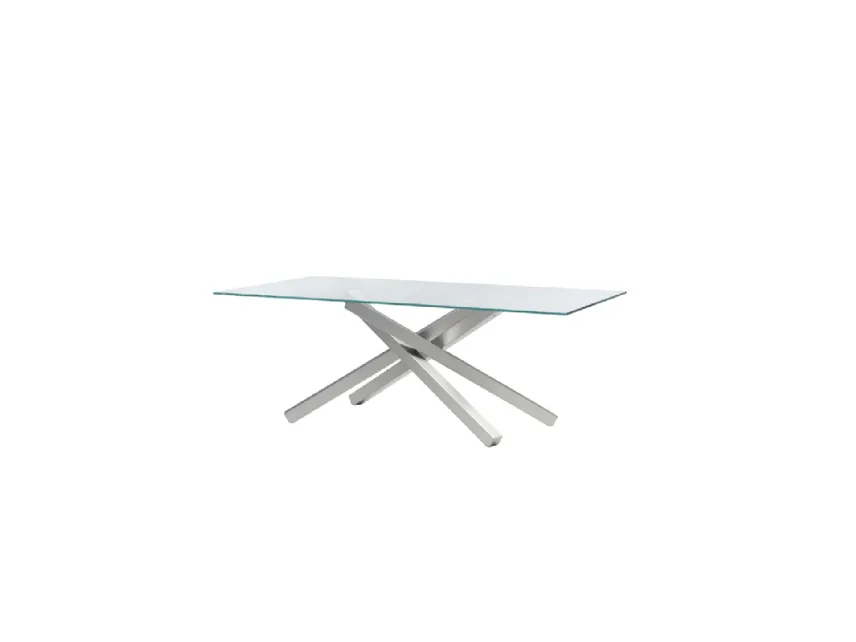 Tavolo Pechino con top in vetro di Midj