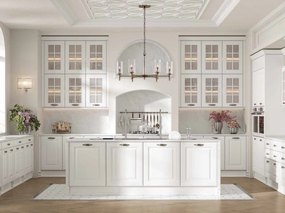 Cucina Classica con isola Afrodite Liberty di Arrex