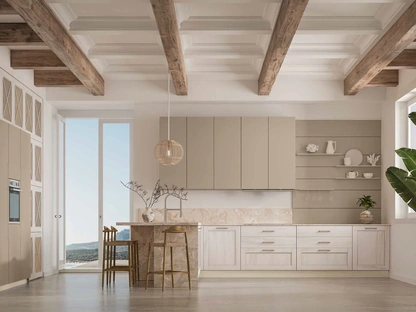 Cucina Classica con penisola Eva Marinaro di Arrex