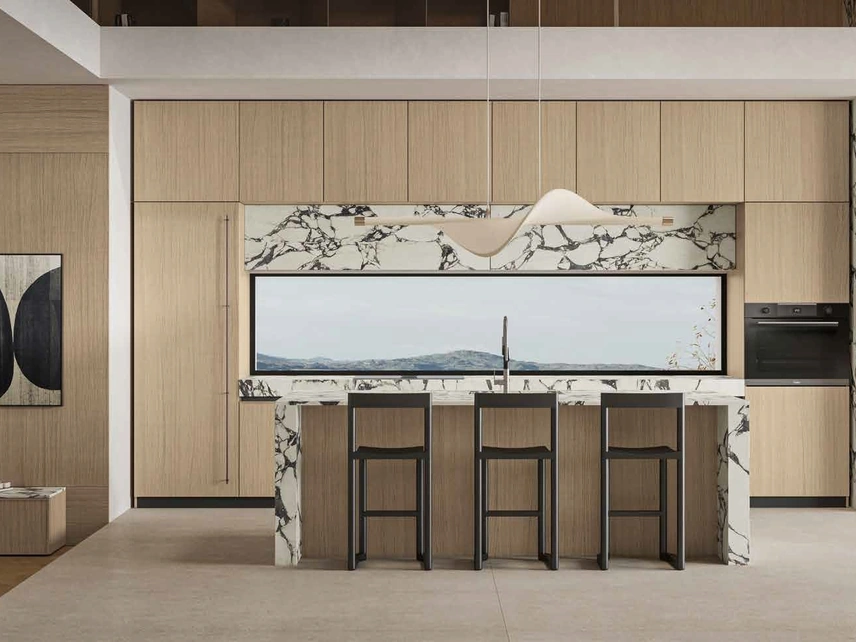 Cucina Moderna con isola Daytona Elegant di Arrex
