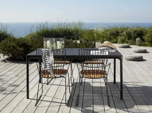 Tavolo in alluminio verniciato Four-ALU di Sedie Brianza